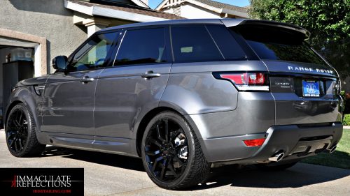 This Range Rover Sport Sparkles like a Diamond After A Paint Correction & Ceramic Nano Coating Detail By Immaculate Reflections.