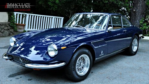 This 1967 Ferrari 330 GT is ready to go out in style after Immaculate Reflections Detail services.